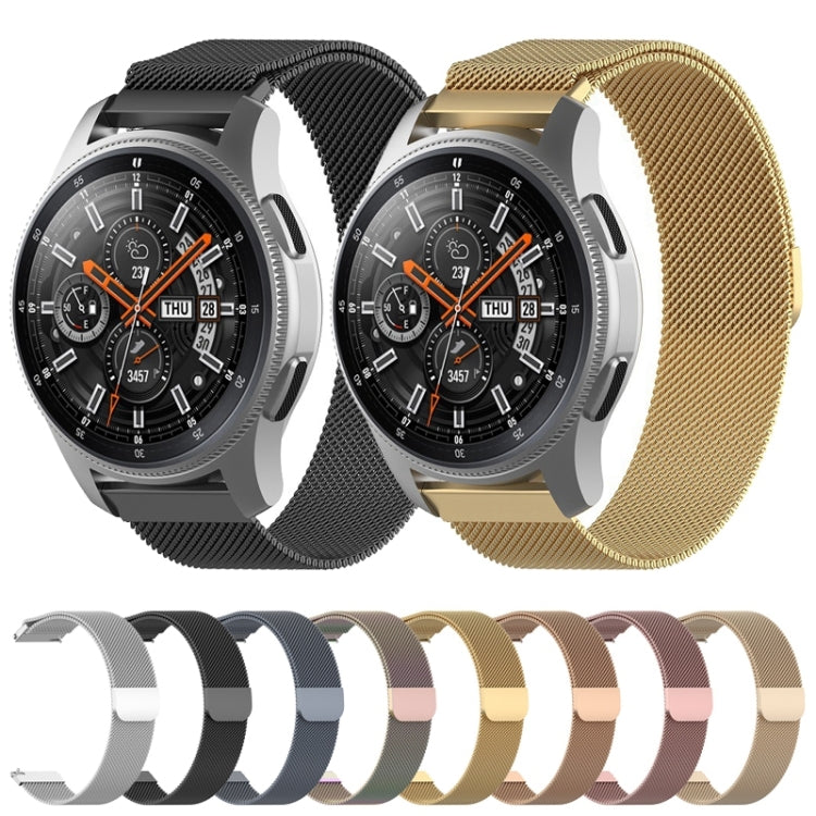 For Honor Magic Watch 2 46MM Milan Stainless Steel Mesh Strap 22MM, 22mm
