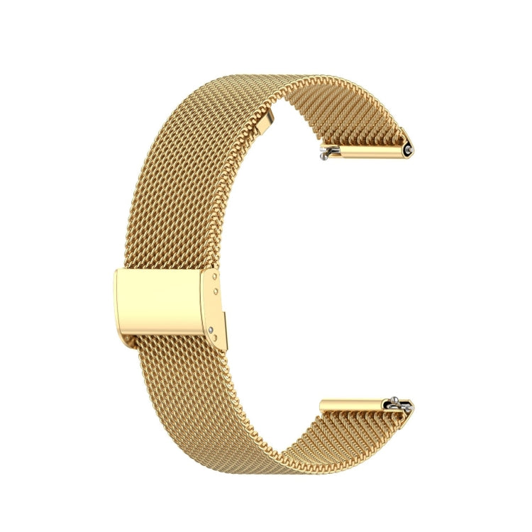 For Huawei GT/GT2 46mm/ Galaxy Watch 46mm/ Fossil Fossil Gen 5 Carlyle 46mm Stainless Steel Mesh Watch Wrist Strap 22MM, Black, Gold, Colourful, Rose Gold, Dark Blue, Silver, Purple