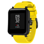 20mm Huami Amazfit GTS / 삼성 갤럭시 워치 액티브 2 / 기어 스포츠용 실리콘 스트랩