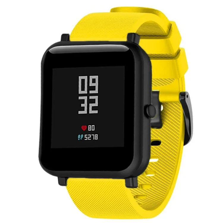 20mm Huami Amazfit GTS / 삼성 갤럭시 워치 액티브 2 / 기어 스포츠용 실리콘 스트랩