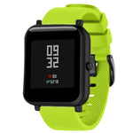 20mm Huami Amazfit GTS / 삼성 갤럭시 워치 액티브 2 / 기어 스포츠용 실리콘 스트랩