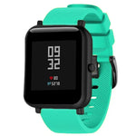 20mm Huami Amazfit GTS / 삼성 갤럭시 워치 액티브 2 / 기어 스포츠용 실리콘 스트랩
