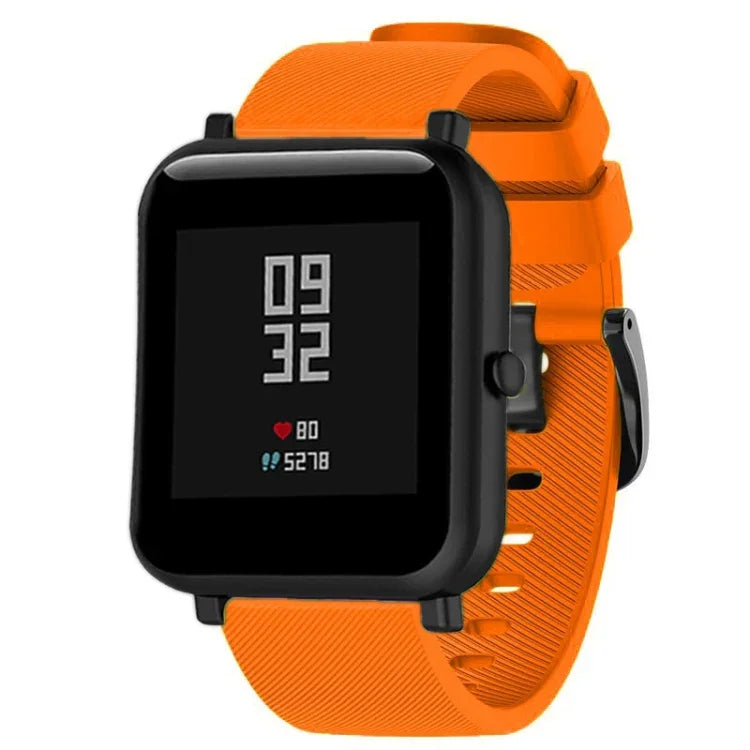 20mm Huami Amazfit GTS / 삼성 갤럭시 워치 액티브 2 / 기어 스포츠용 실리콘 스트랩