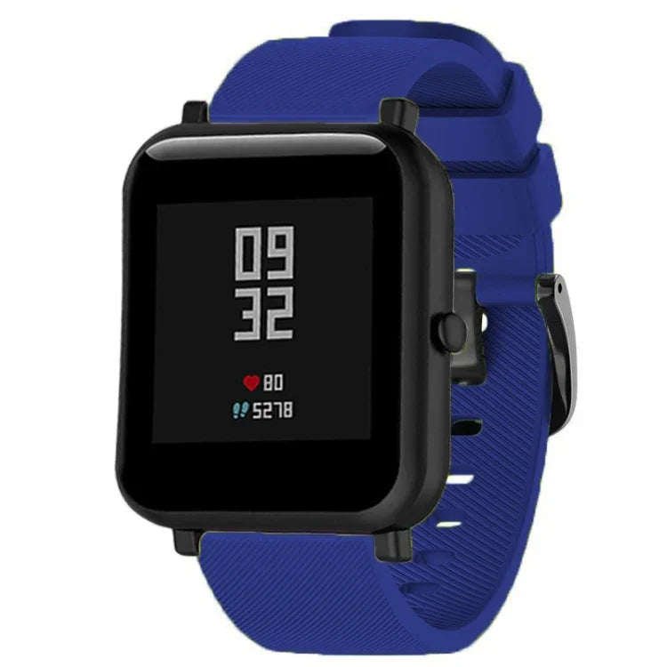 20mm Huami Amazfit GTS / 삼성 갤럭시 워치 액티브 2 / 기어 스포츠용 실리콘 스트랩