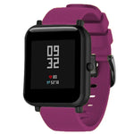20mm Huami Amazfit GTS / 삼성 갤럭시 워치 액티브 2 / 기어 스포츠용 실리콘 스트랩