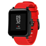 20mm Huami Amazfit GTS / 삼성 갤럭시 워치 액티브 2 / 기어 스포츠용 실리콘 스트랩
