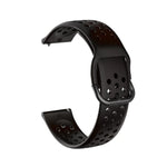 20mm Huami Amazfit GTS / 삼성 갤럭시 워치 액티브 2 / Huawei Watch GT2 42MM 통기성 다공성 스트랩, 내부 버클 포함