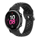 20mm Huami Amazfit GTS / 삼성 갤럭시 워치 액티브 2 / Huawei Watch GT2 42MM 패션 내부 버클 실리콘 스트랩