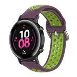 20mm Huami Amazfit GTS / 삼성 갤럭시 워치 액티브 2 / Huawei Watch GT2 42MM 패션 내부 버클 실리콘 스트랩