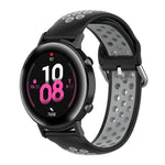 20mm Huami Amazfit GTS / 삼성 갤럭시 워치 액티브 2 / Huawei Watch GT2 42MM 패션 내부 버클 실리콘 스트랩