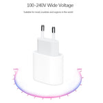 2 in 1 Single USB-C / Type-C Port Travel Charger + 3A PD 3.0 USB-C / Type-C to USB-C / Type-C Fast Charge Data Cable Set, Cable Length: 2m, 18W 2m