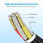 USB to Micro USB 자석 금속 커넥터 나일론 투톤 꼬임 자석 충전 케이블, 케이블 길이: 1m, Micro USB