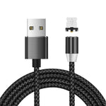 USB to 8핀 자석 금속 커넥터 나일론 투톤 꼬임 자석 데이터 케이블, 케이블 길이: 1m, 8핀