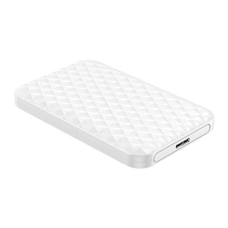 ORICO 2520U3 2.5인치 휴대용 하드 드라이브 인클로저, 화이트, 블랙