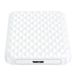 ORICO 2520U3 2.5인치 휴대용 하드 드라이브 인클로저, 화이트, 블랙