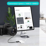 ZS-S1852 6 in 1 3 USB 암-8핀 수 OTG 카메라 카드 리더 어댑터, SD & TF 카드 및 8핀 충전 인터페이스 지원, 모든 iOS 시스템 호환