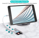 ZS-S1852 6 in 1 3 USB 암-8핀 수 OTG 카메라 카드 리더 어댑터, SD & TF 카드 및 8핀 충전 인터페이스 지원, 모든 iOS 시스템 호환
