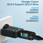 휴대용 QC3.0 18W USB 포트 범용 고속 충전기, US 플러그, US 플러그