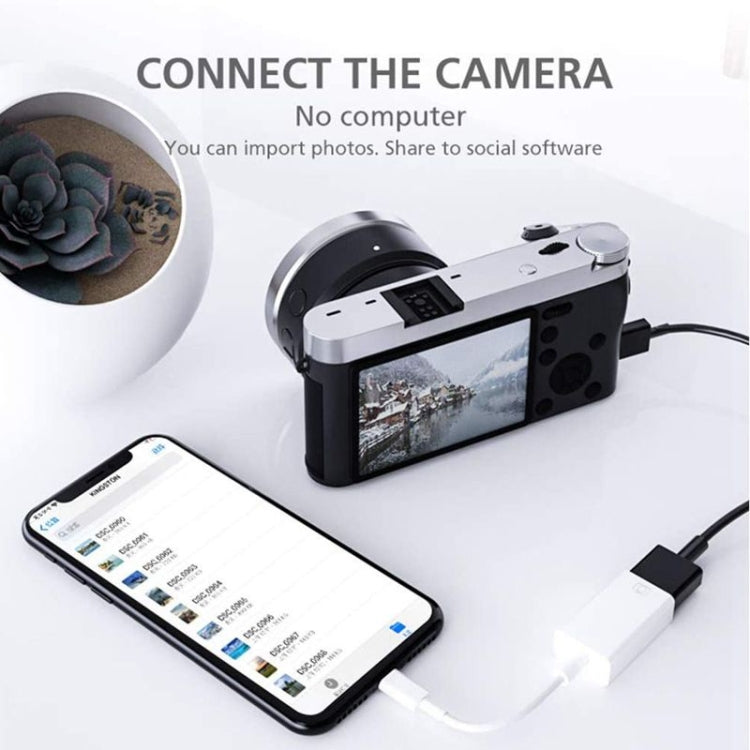 FA-STAR ZS-KL21826 8핀 to USB 3.0 OTG 어댑터, iOS 13 이상 지원