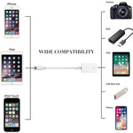 FA-STAR ZS-KL21826 8핀 to USB 3.0 OTG 어댑터, iOS 13 이상 지원