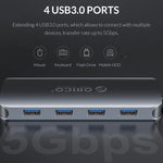 ORICO MC-U111P 11 in 1 다기능 도킹 스테이션, MC-U111P