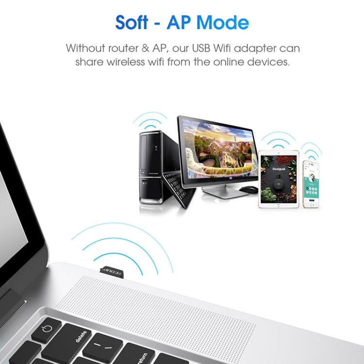 EDUP EP-AC1651 USB WIFI 어댑터 650Mbps 듀얼 밴드 5G/2.4GHz 외장 무선 네트워크 카드 와이파이 동글 수신기 노트북용 윈도우 맥OS