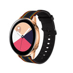 20mm Huami Amazfit GTS / 삼성 갤럭시 워치 액티브 2 / Huawei Watch GT2 42MM 줄무늬 실리콘 스트랩