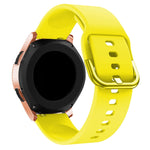 20mm For Huawei Watch GT2 42MM / Amazfit BipS 2 Youth Version Universal Color Buckle Silicone Strap