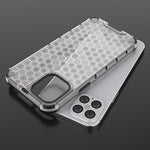 For iPhone 12 5.4 inch Shockproof Honeycomb PC + TPU Case, For iPhone 12 mini