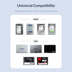 ORICO 2526C3 2.5인치 USB-C / 타입-C 휴대용 하드 드라이브 인클로저