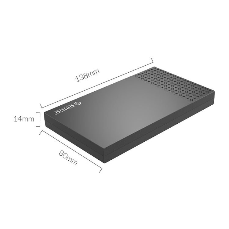 ORICO 2526C3 2.5인치 USB-C / 타입-C 휴대용 하드 드라이브 인클로저