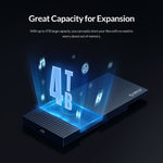 ORICO 2526C3 2.5인치 USB-C / 타입-C 휴대용 하드 드라이브 인클로저
