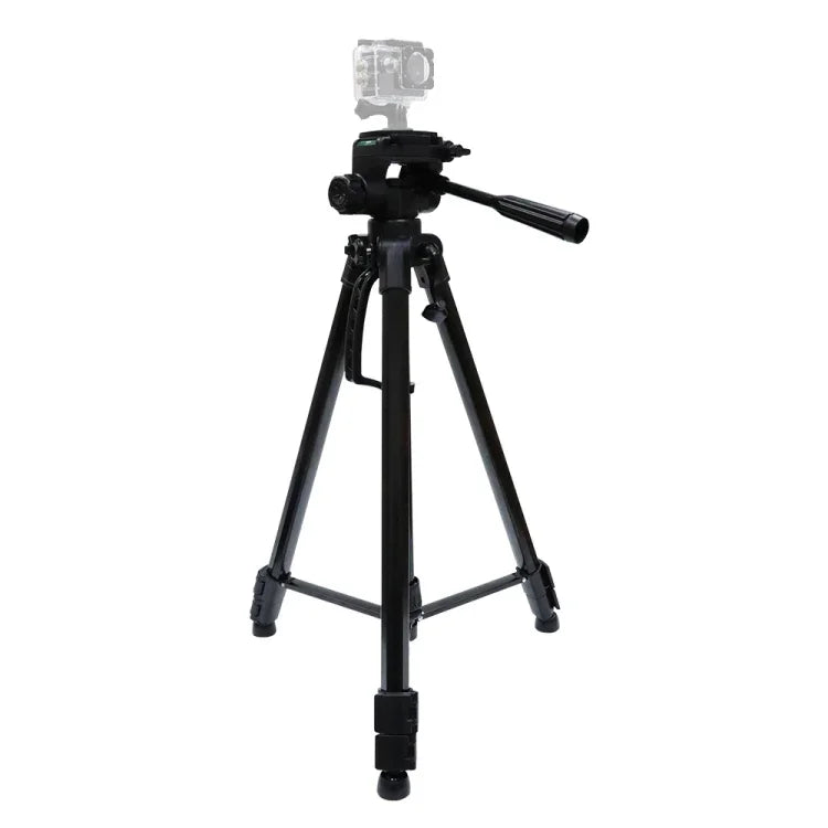 L-3600 3차원 댐핑 짐벌 라이브 삼각대 분리형 퀵 릴리스 플레이트 높이 조절 62-170cm SLR 카메라 라이브 라이트 프로젝터용 (블랙), L-3600