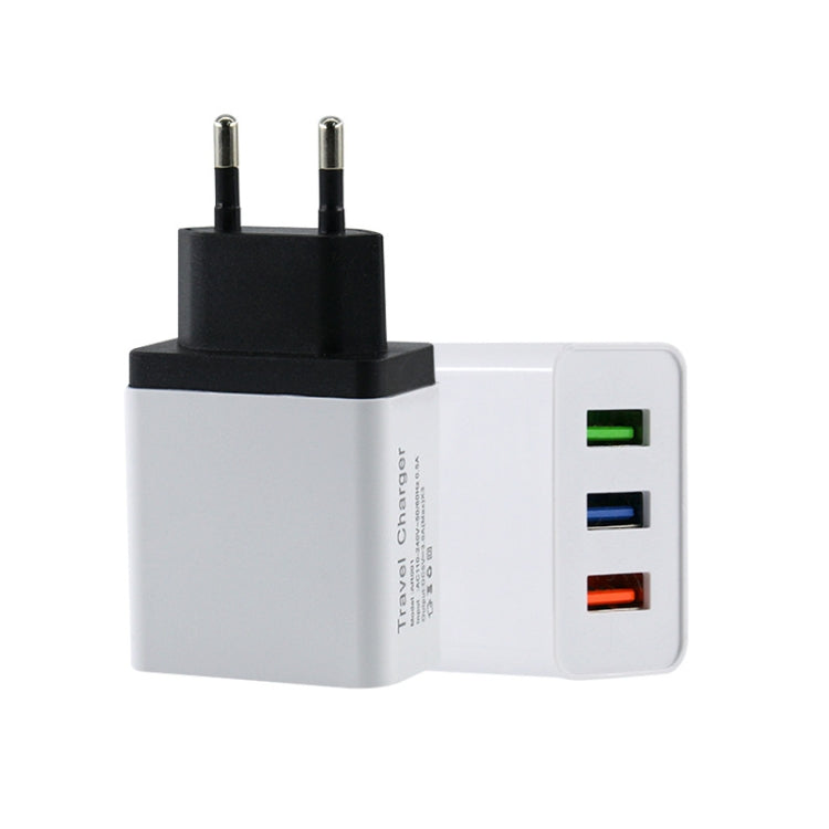 2A 3USB 휴대폰 여행용 충전기 EU 플러그