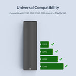 ORICO M2PV-C3 M.2 NVMe SSD 인클로저, ORICO M2PV-C3