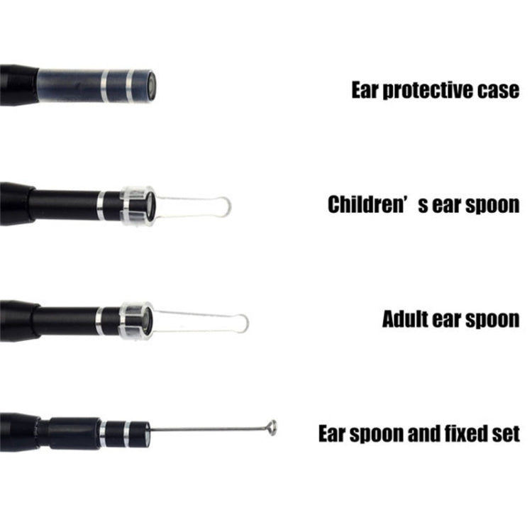 3 in 1 USB HD 디지털 검사용 이경 디지털 내시경 귀지 제거기