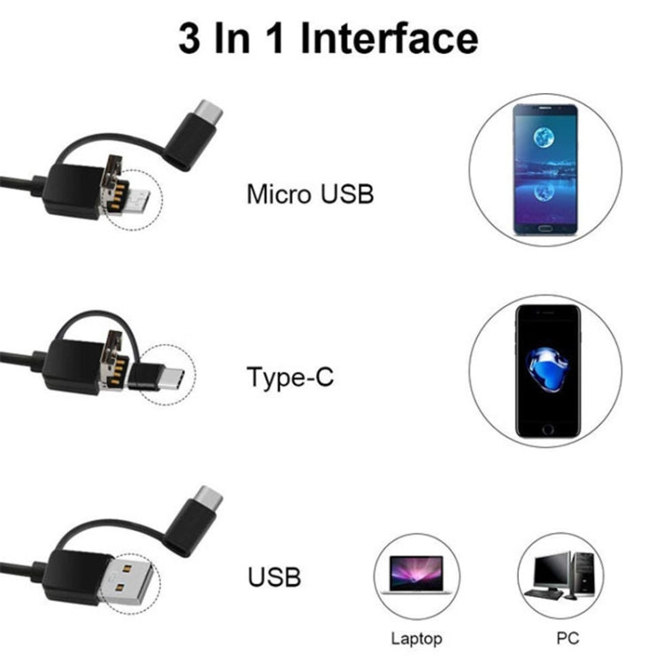 3 in 1 USB HD 디지털 검사용 이경 디지털 내시경 귀지 제거기
