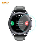 ENKAY 햇-프린스 0.2mm 9H 2.15D 곡면 엣지 강화유리 스크린 보호 필름, 삼성 갤럭시 워치 3 45mm용, 삼성 갤럭시 워치 3 41mm용