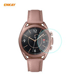 ENKAY 햇-프린스 0.2mm 9H 2.15D 곡면 엣지 강화유리 스크린 보호 필름, 삼성 갤럭시 워치 3 45mm용, 삼성 갤럭시 워치 3 41mm용