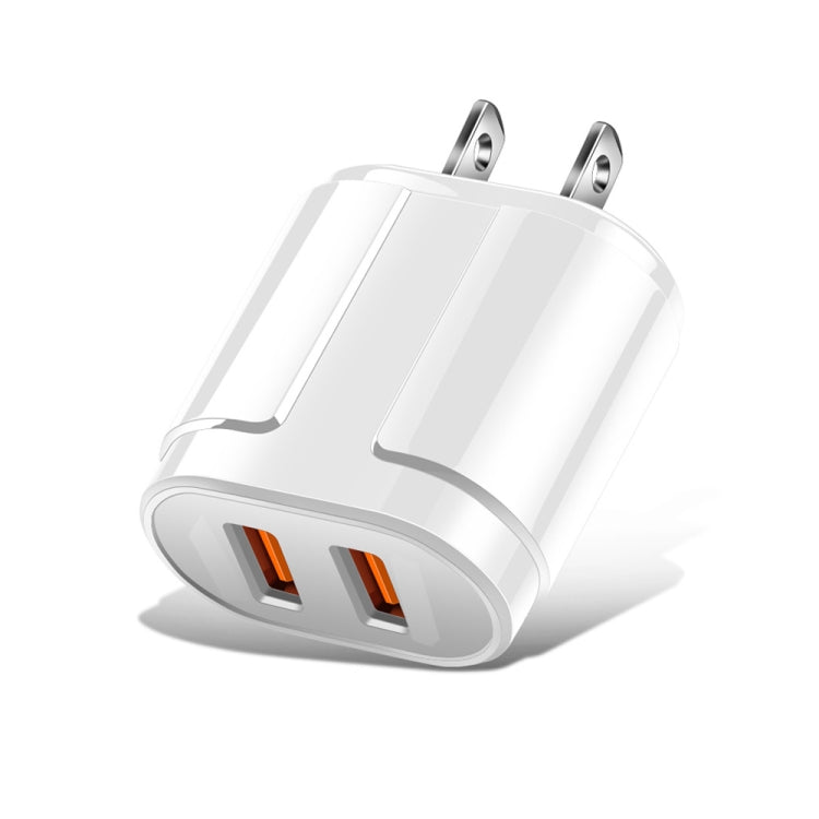 휴대용 듀얼 USB 모바일폰 태블릿 범용 충전기 여행용 충전기, US 플러그, US 플러그