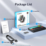 ORICO 2580U3 2.5인치 USB 3.0 SATA 하드 드라이브 인클로저 클래식 모바일 하드 디스크 박스, 2580U3