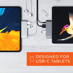 4 in 1 타입-C / USB-C to HDMI + AUX + USB + PD 타입-C / USB-C 허브 어댑터 다기능 HD 도크