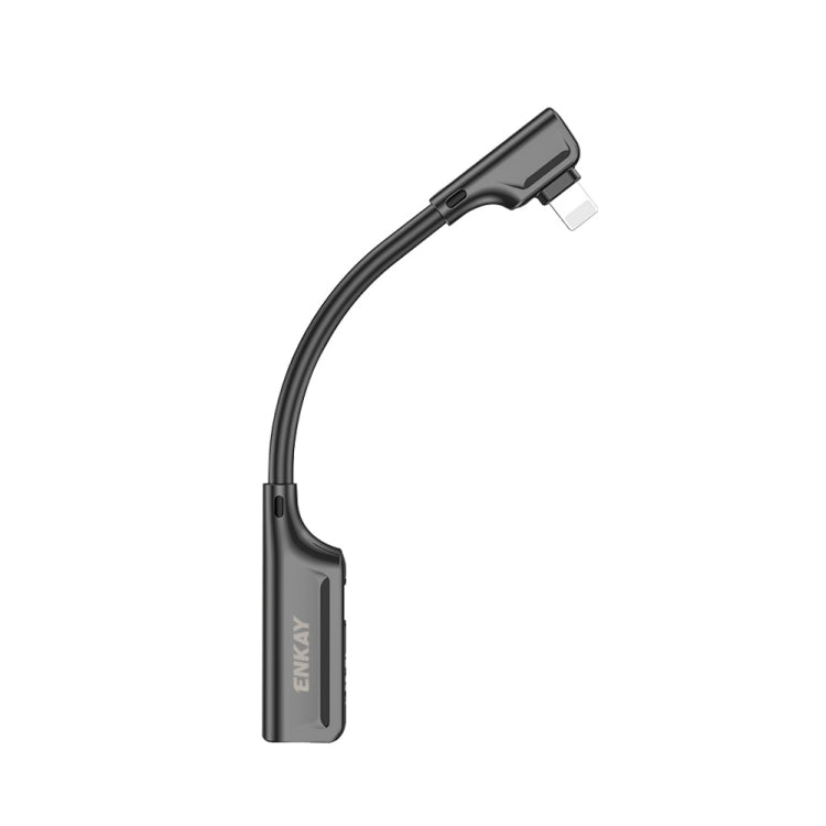 ENKAY ENK-AT102 8핀 to 8핀 충전 + 8핀 오디오 인터페이스 충전 및 음악 감상용 아연 합금 어댑터 컨버터, 8핀 충전 + 8핀 오디오