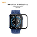 5개 세트 Apple Watch Series 6/5/4/SE 44mm용 ENKAY Hat-Prince 3D 풀 스크린 PET 곡면 핫 벤딩 HD 화면 보호 필름, Apple Watch Series 6/5/4/SE 44mm용