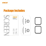 2개 ENKAY 햇-프린스 3D 풀 스크린 소프트 PC 엣지 + PMMA HD 화면 보호 필름, 애플 워치 6/5/4/SE 44mm용, 애플 워치 6/5/4/SE 40mm용