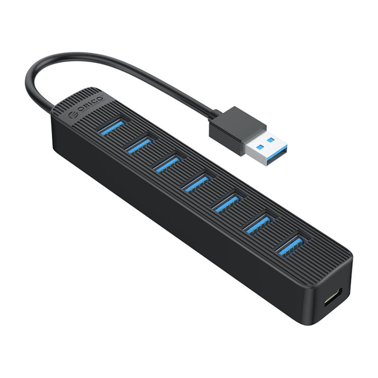 ORICO TWU3-7A-BK 7포트 USB 3.0 허브, TWU3-7A