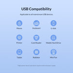 ORICO TWU3-7A-BK 7포트 USB 3.0 허브, TWU3-7A