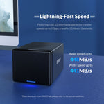 ORICO NS200RU3 2베이 USB3.0 하드 드라이브 인클로저 RAID 지원, NS200RU3