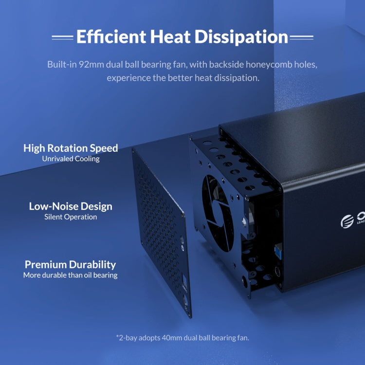 ORICO NS200RU3 2베이 USB3.0 하드 드라이브 인클로저 RAID 지원, NS200RU3