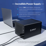 ORICO NS200RU3 2베이 USB3.0 하드 드라이브 인클로저 RAID 지원, NS200RU3